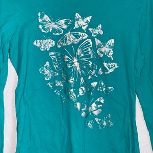 Butterfly kids top!